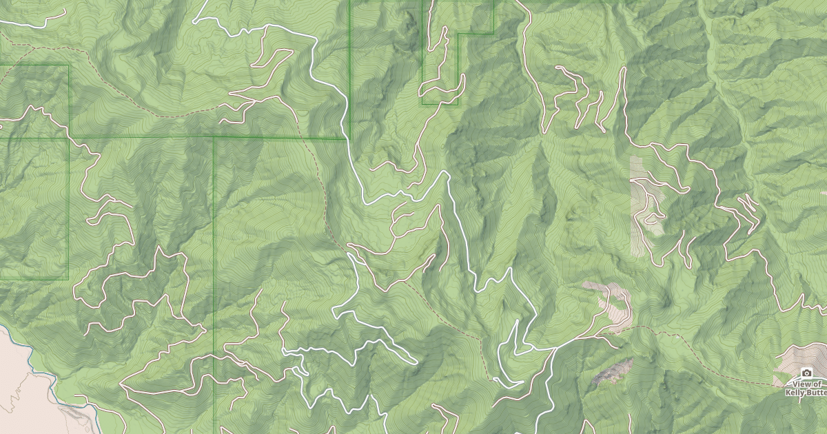 Map preview of Divide Trail