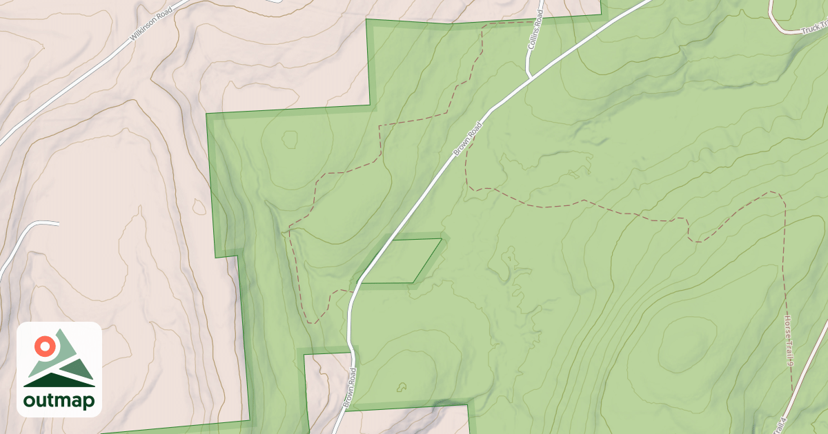 Map of Horse Trail 8