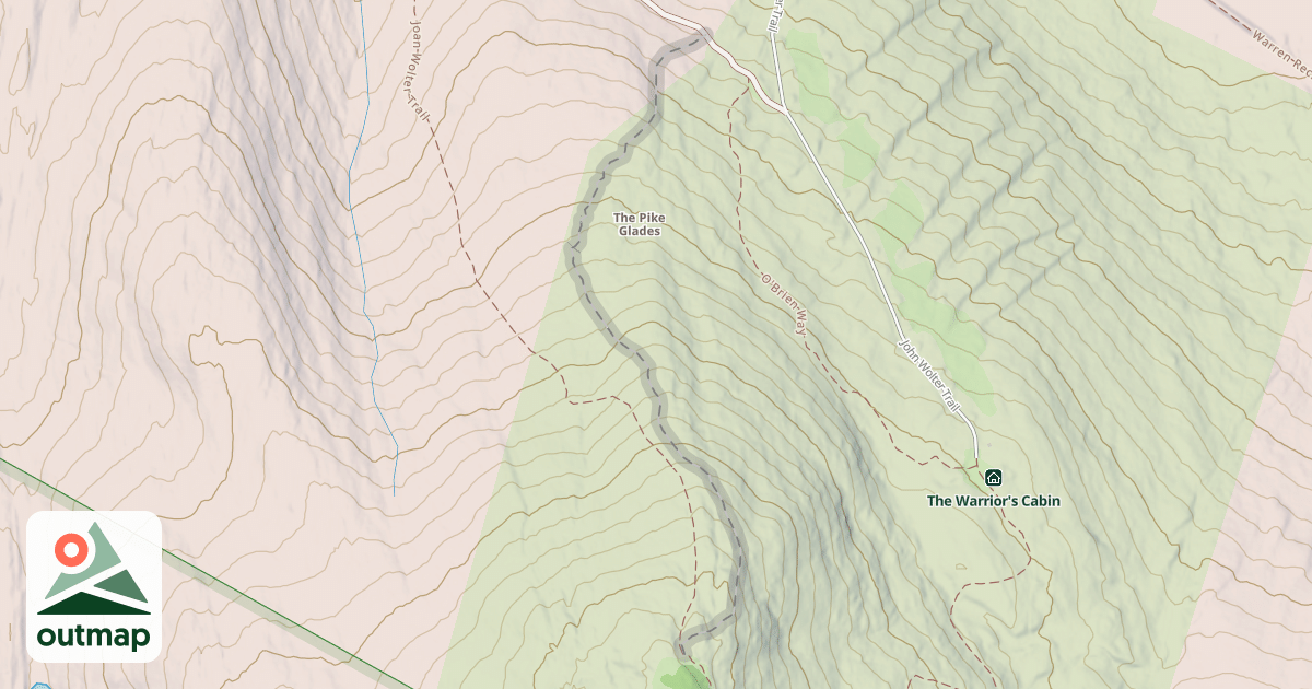 Map of Long Strange Trip