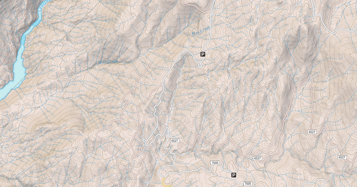 Map preview of Brown Cone