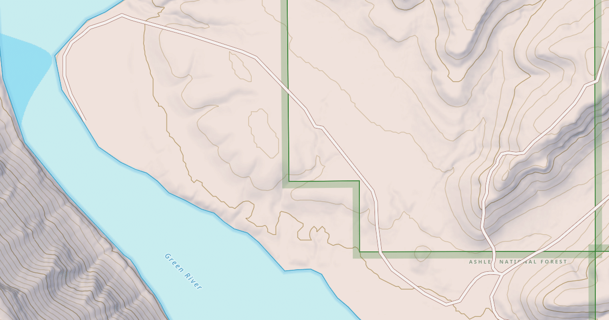 Map preview of LAUDER BEND