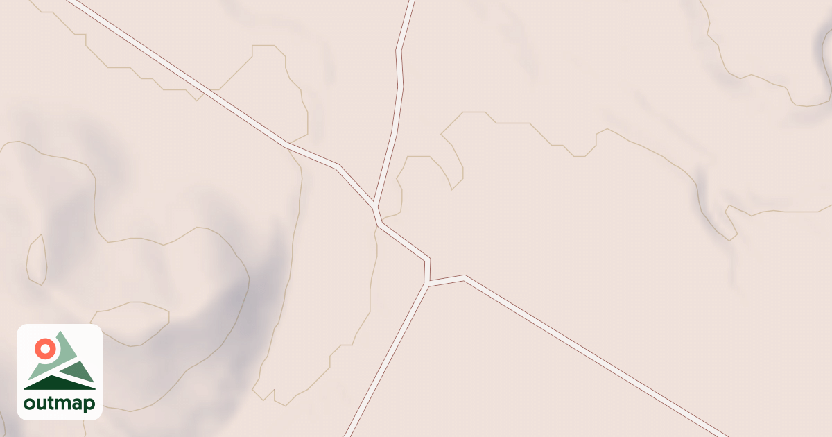 Map of THREE MILE