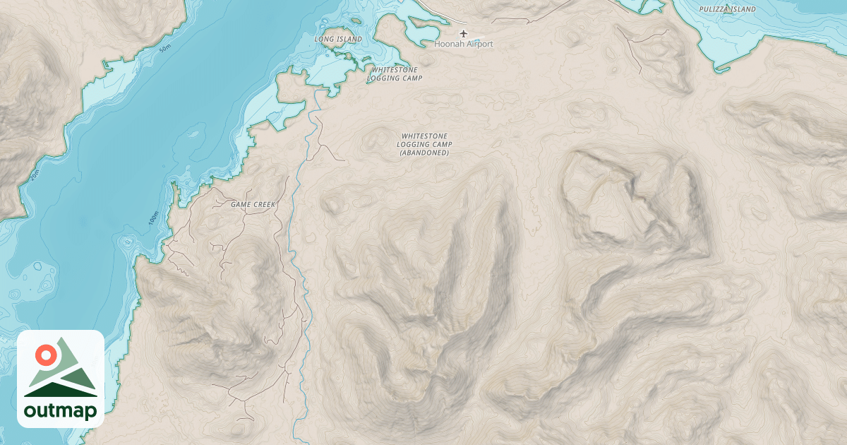 Map of GAME CREEK