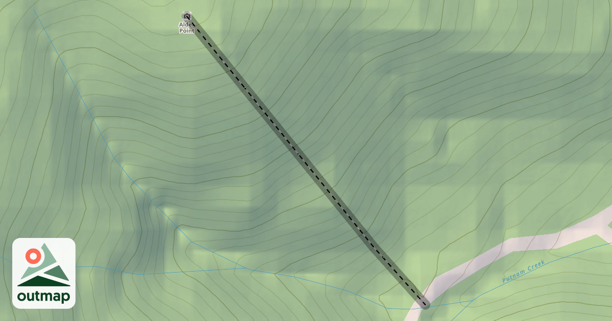 Map of Alder Point