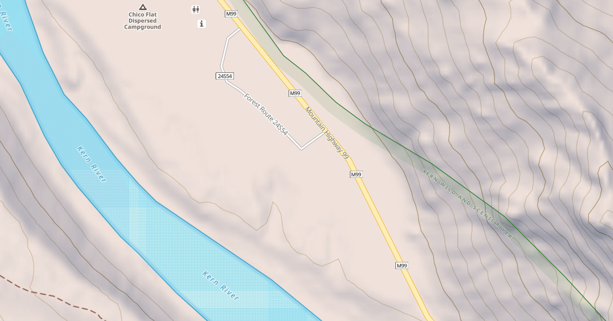Map preview of CHICO FLAT-B