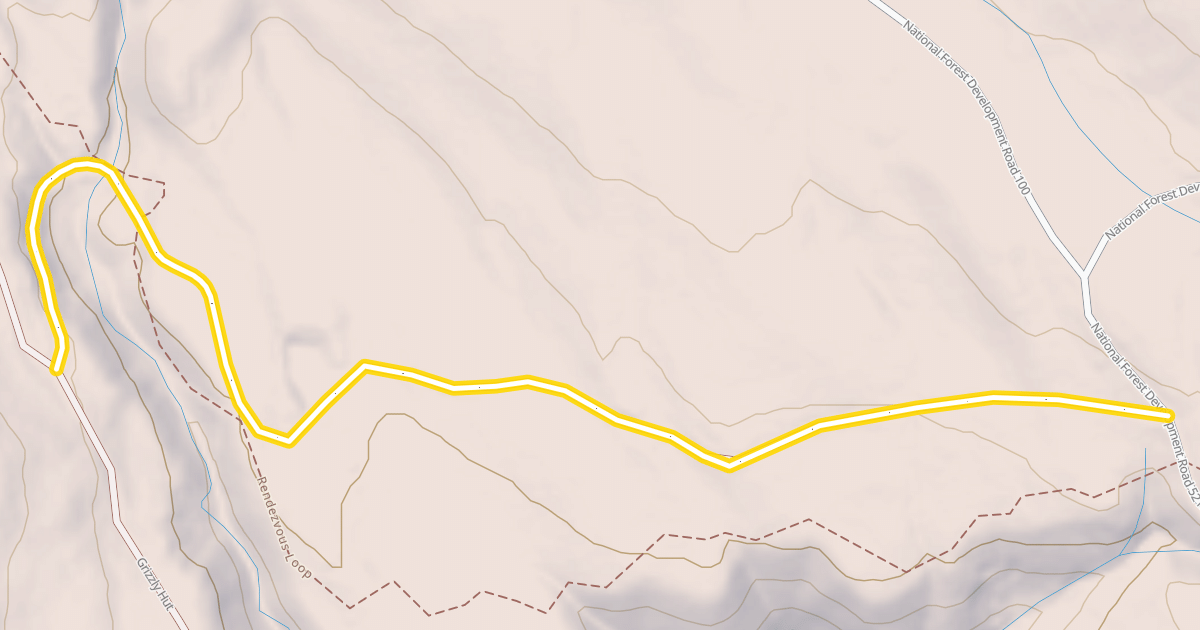 Map preview of Grizzly Way