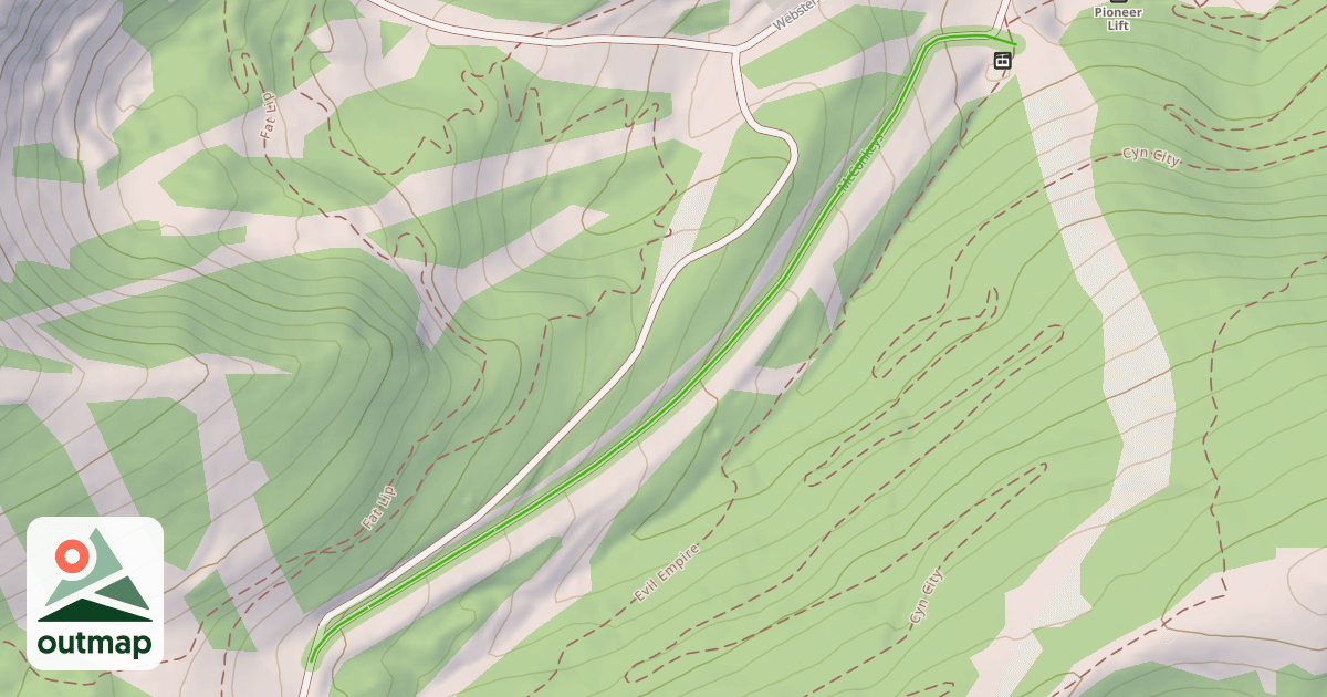 Map of Woodside