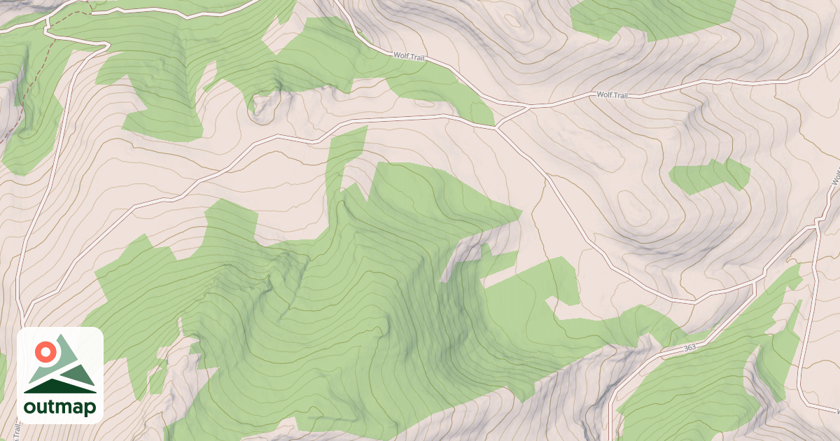 Map of COW HEAVEN 4 WD