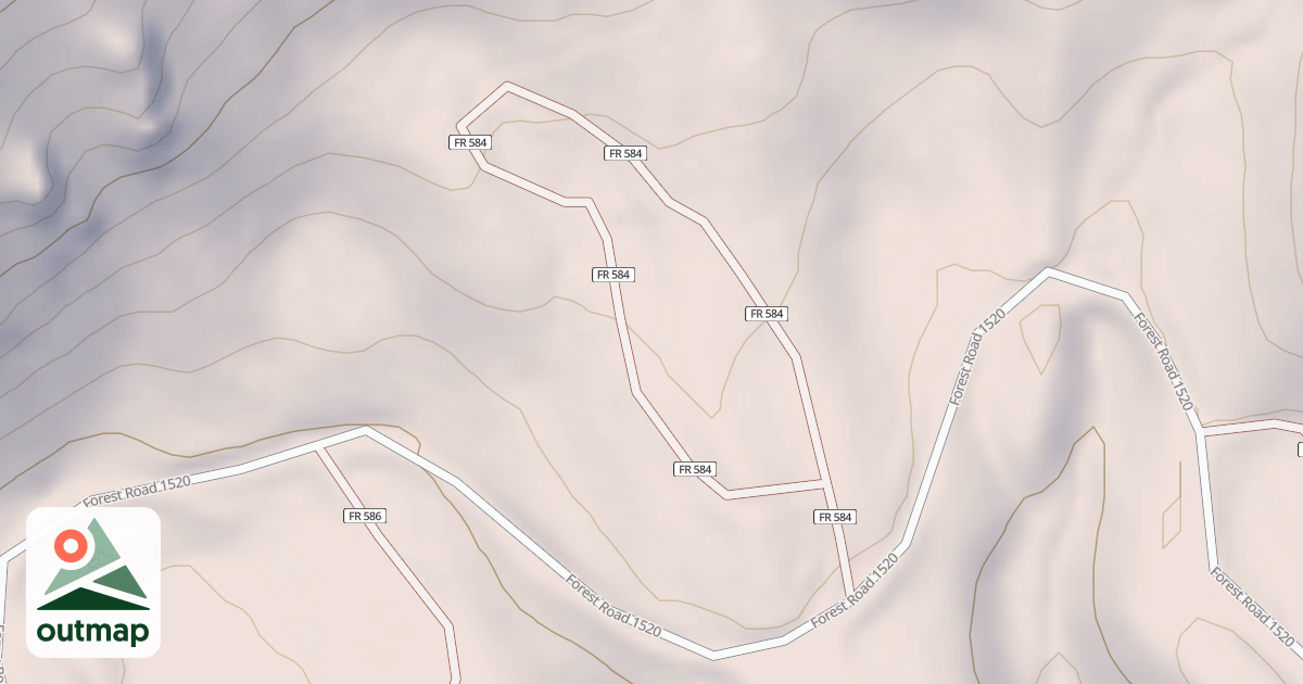 Map of CANYON MEADOW CG MRS