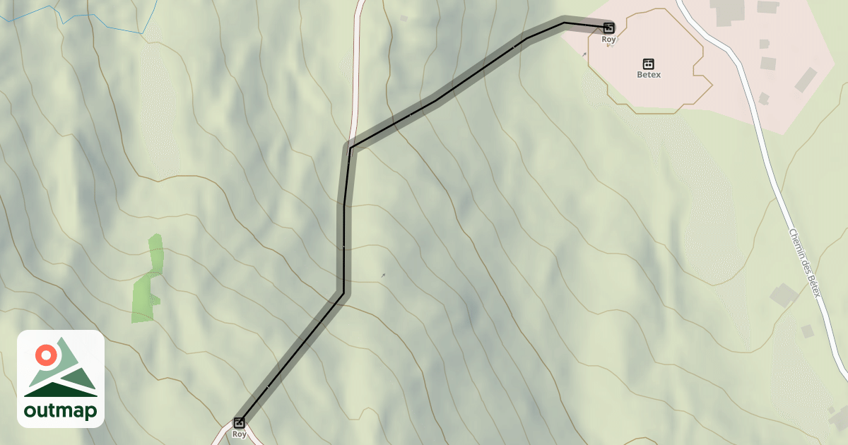 Map of La Face