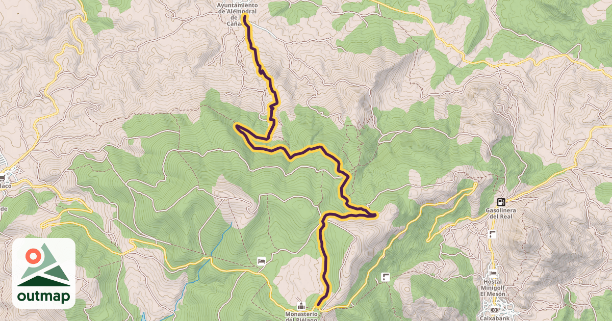 Map of Senda Viriato GR63
