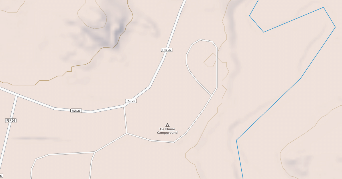 Map preview of TIE FLUME C.G.