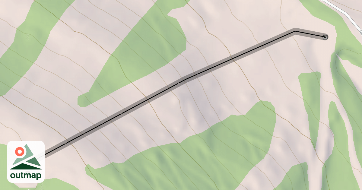 Map of Avalanche Slope