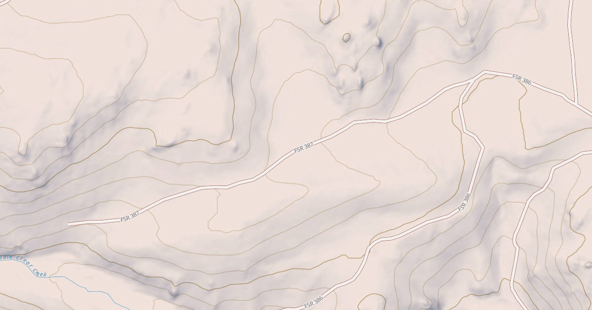 Map preview of UPPER MIDDLE FORK