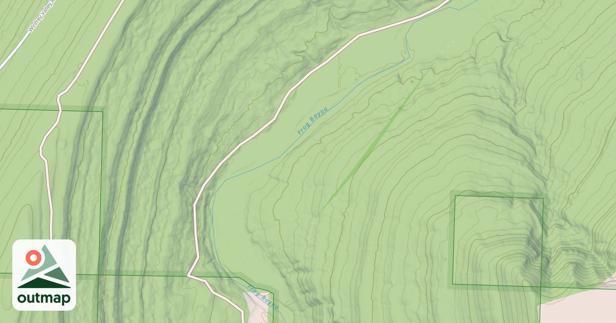 Map of USFS Motor Vehicle Use Map Roads {FBADA55A-C3B2-46BC-80A5-7C1F45F65232}