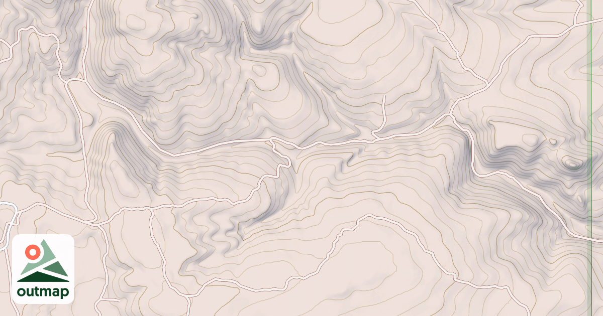 Map of BEEF STRAIGHT