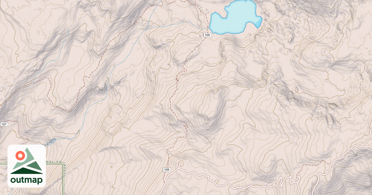 Map of CRESTLINE