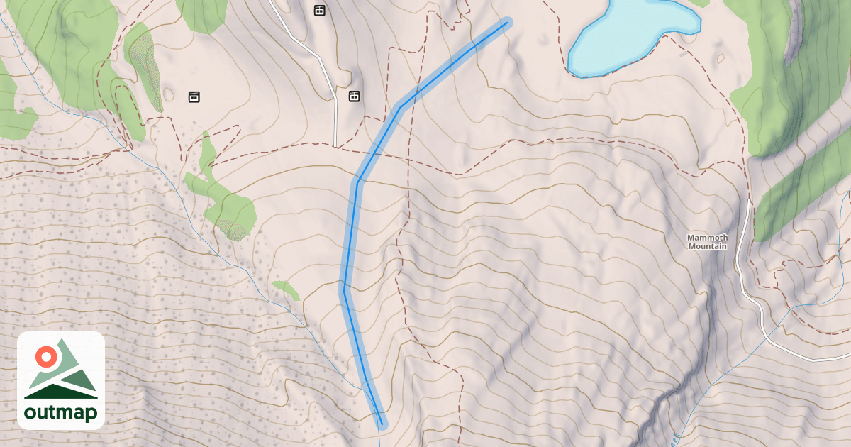 Map of Saddle Bowl