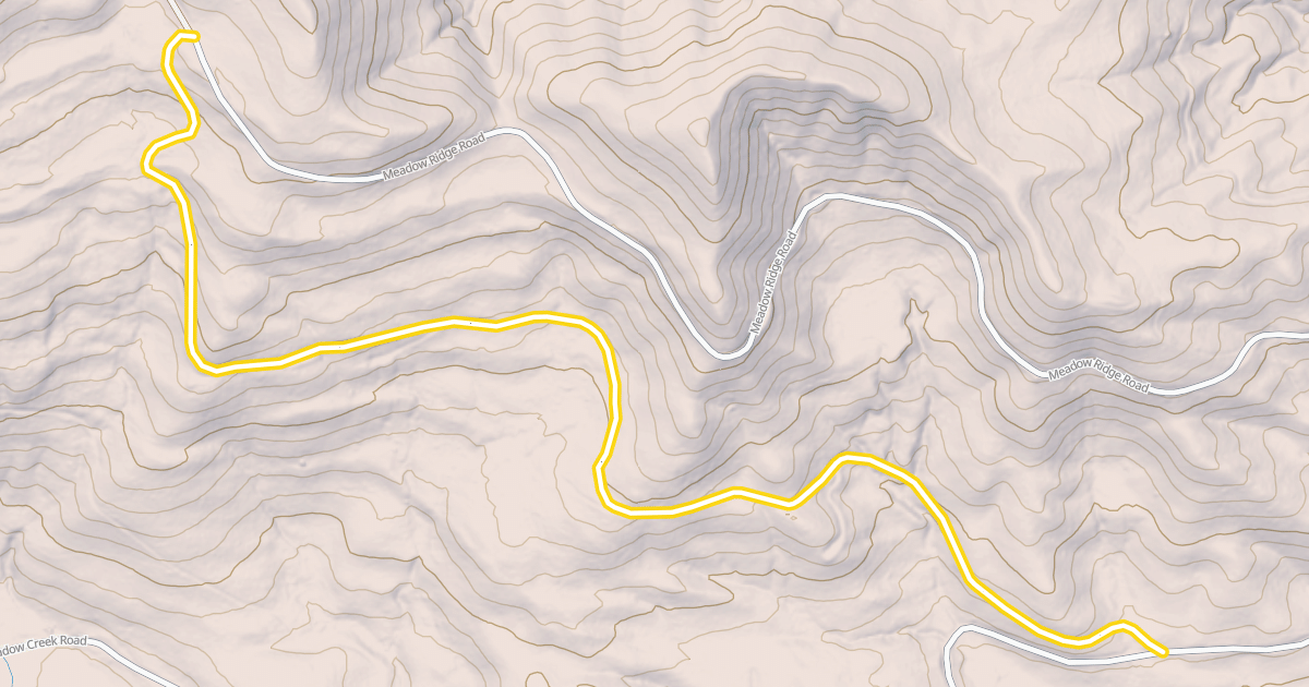 Map preview of Lower McCall Road