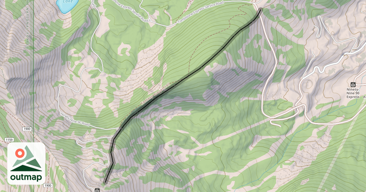 Map of Fantasy Ridge