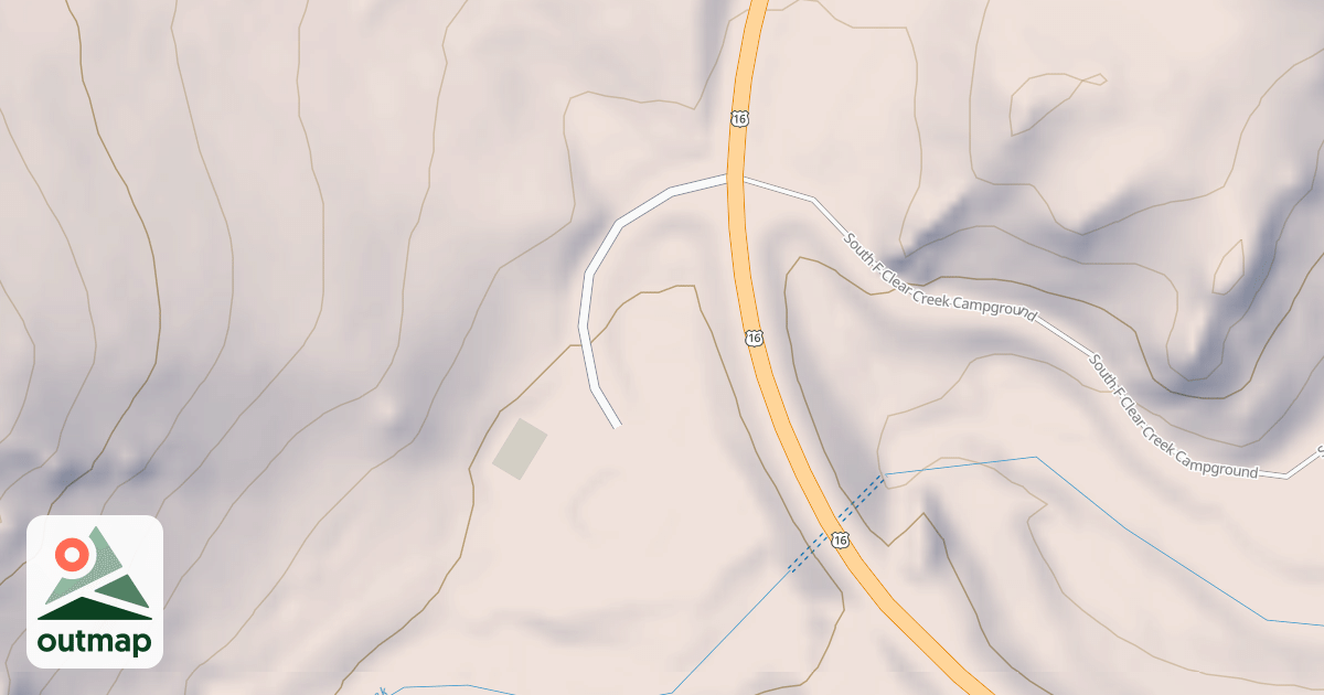 Map of SOUTH FORK RESORT