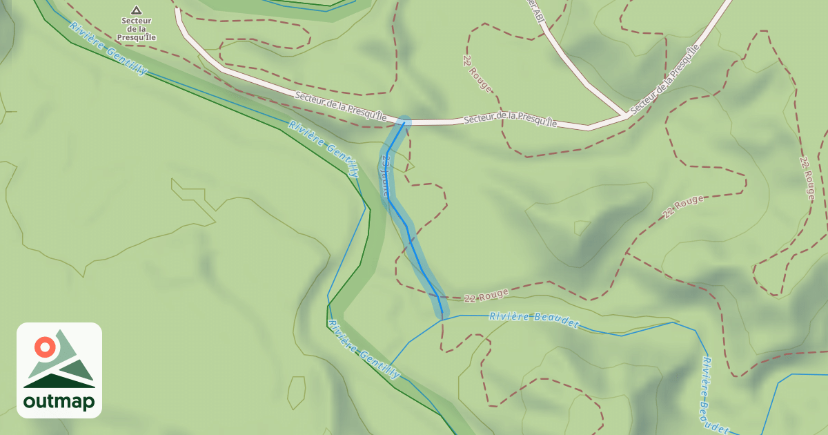 Map of 23 Jaune