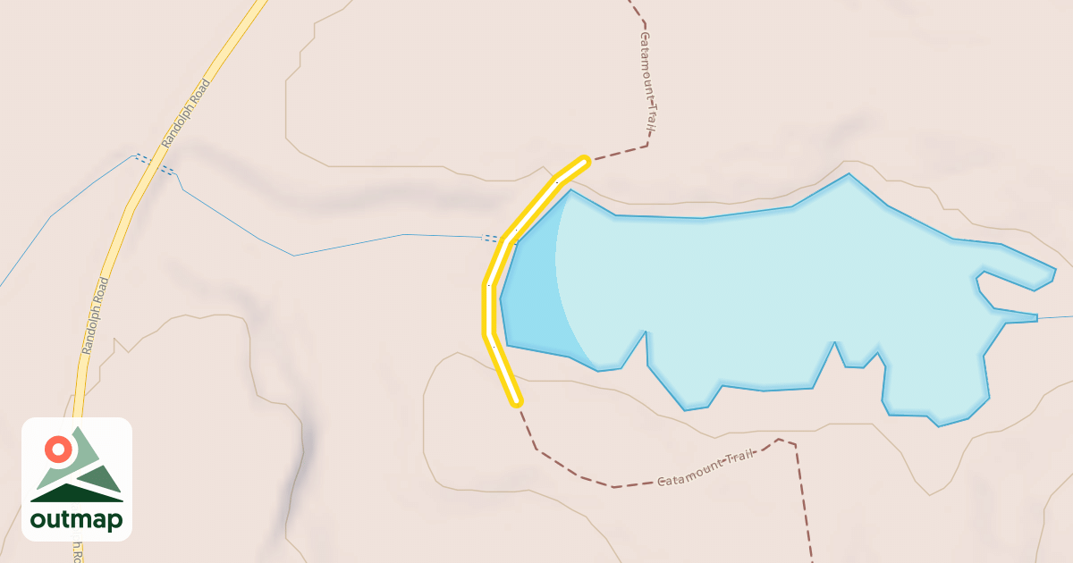 Map of Catamount Trail