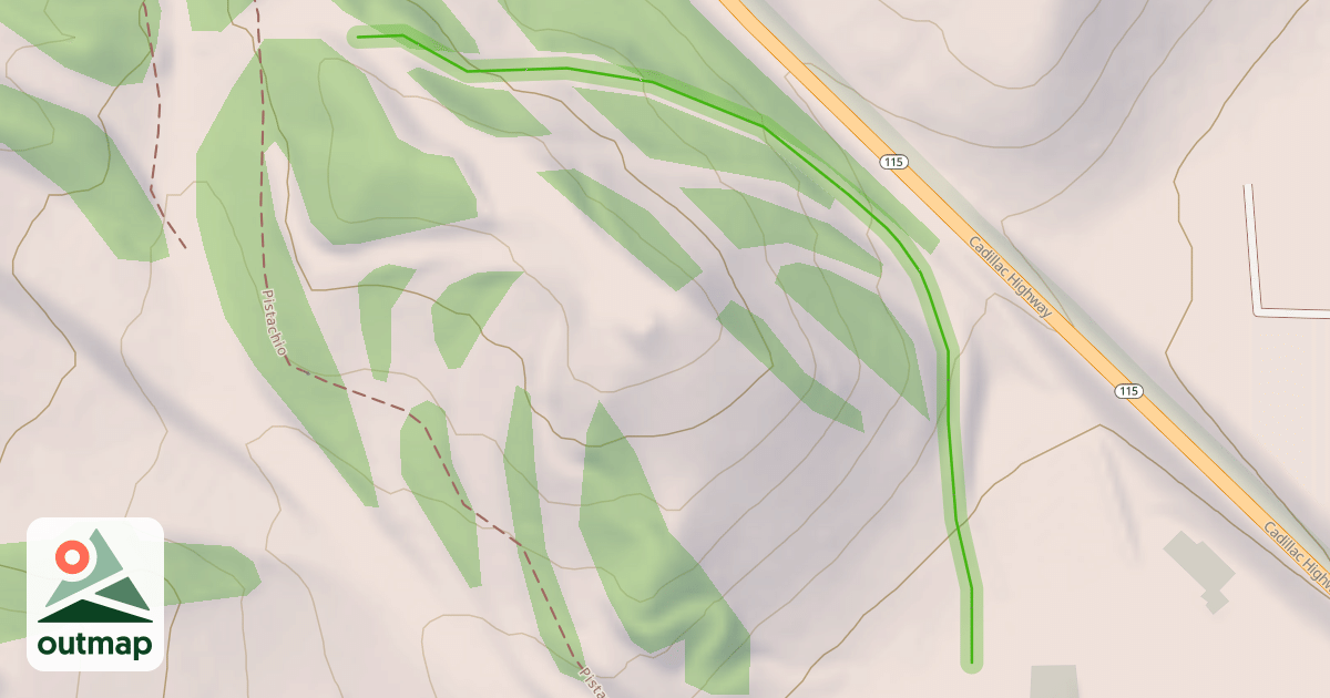 Map of Nason's Trail