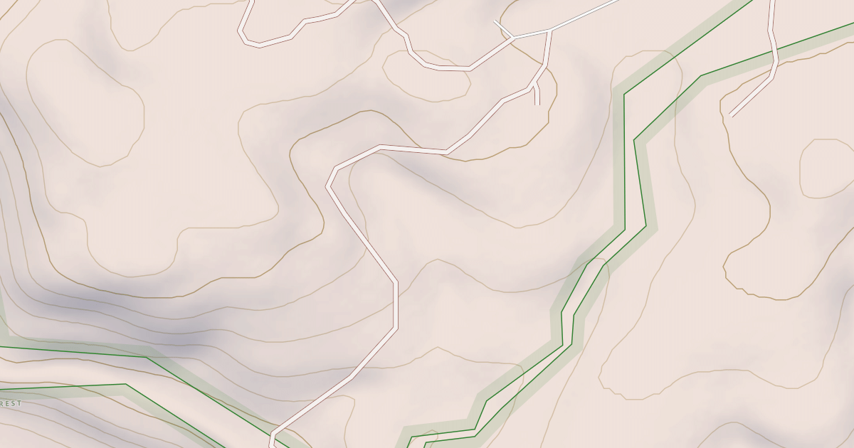 Map preview of MIDDLE FORK CABIN #2