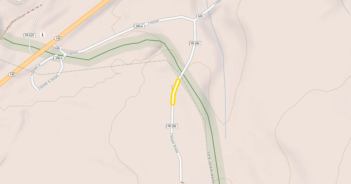 Map preview of Trestle