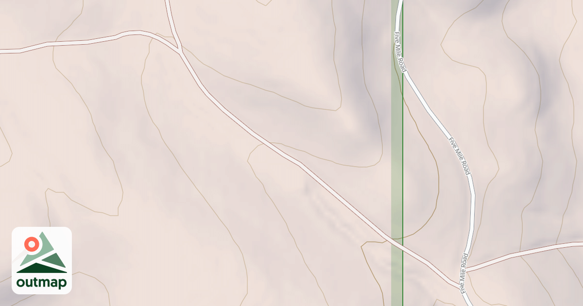 Map of LOWER FIVE MILE