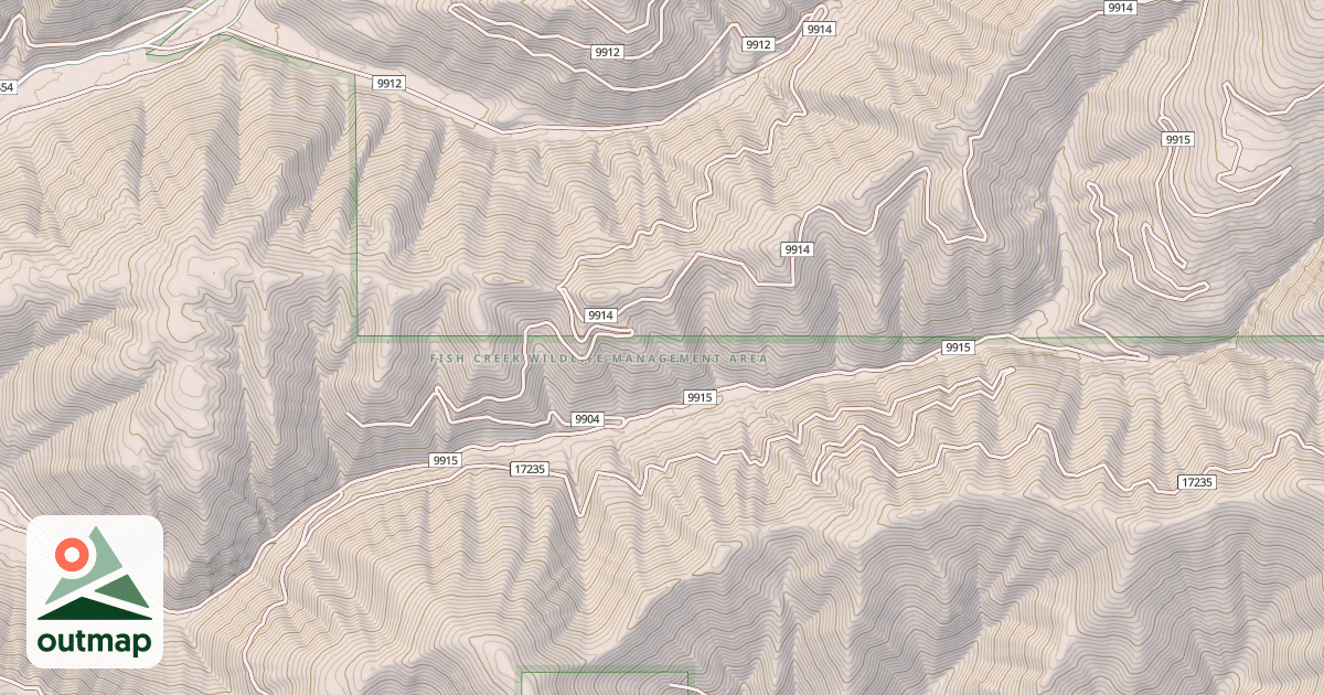 Map of SOUTH FORK NEMOTE
