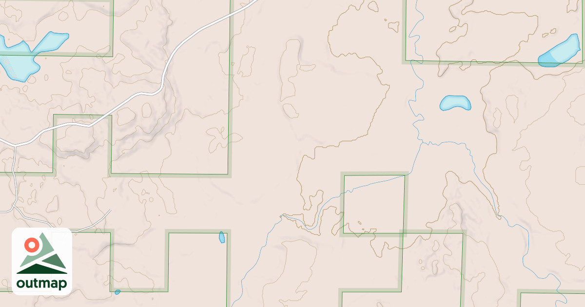 Map of DIRTY NOSE LAKE
