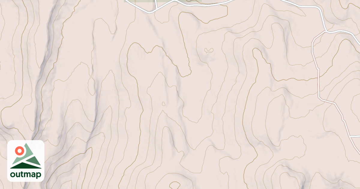 Map of POWER LINE ROAD