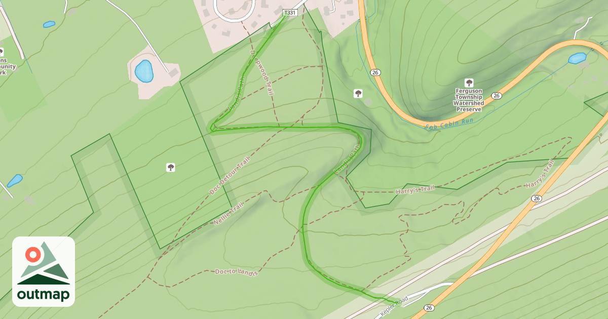 Map of Landis Path
