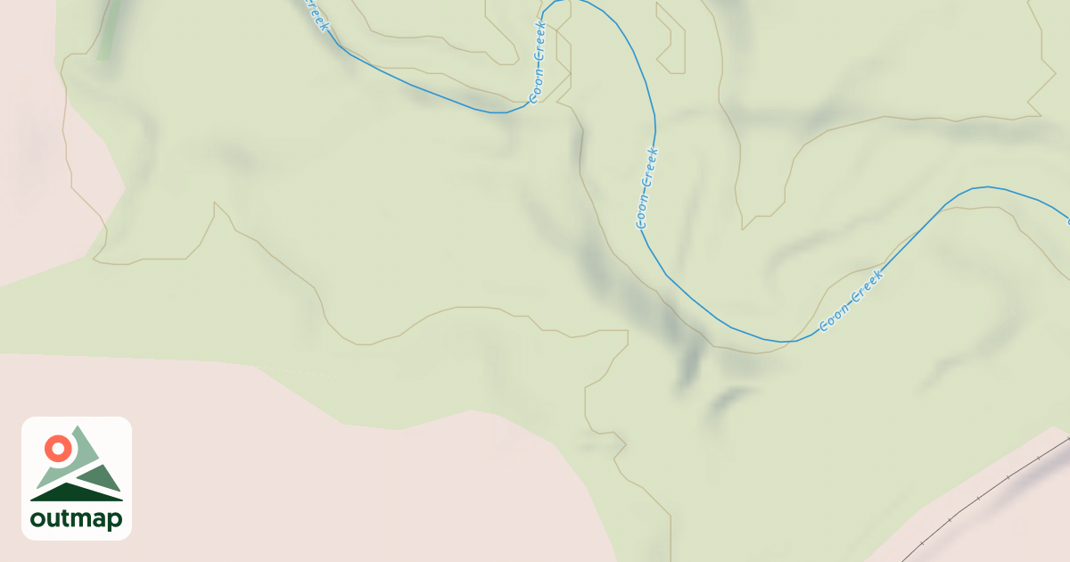 Map of Shady Oaks Native Prairie Adventure Trails