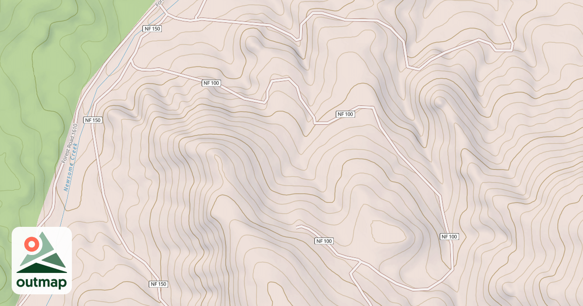 Map of USFS Motor Vehicle Use Map Roads {31B56635-071B-48FB-9A6C-08630EAB71B2}