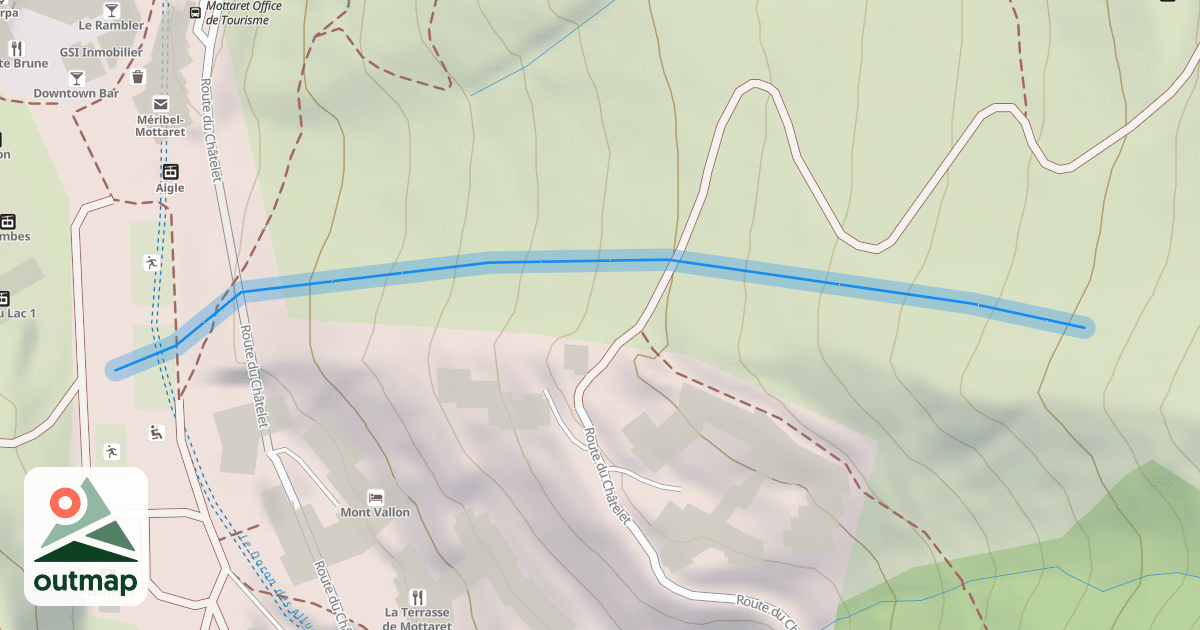 Map of Aigle
