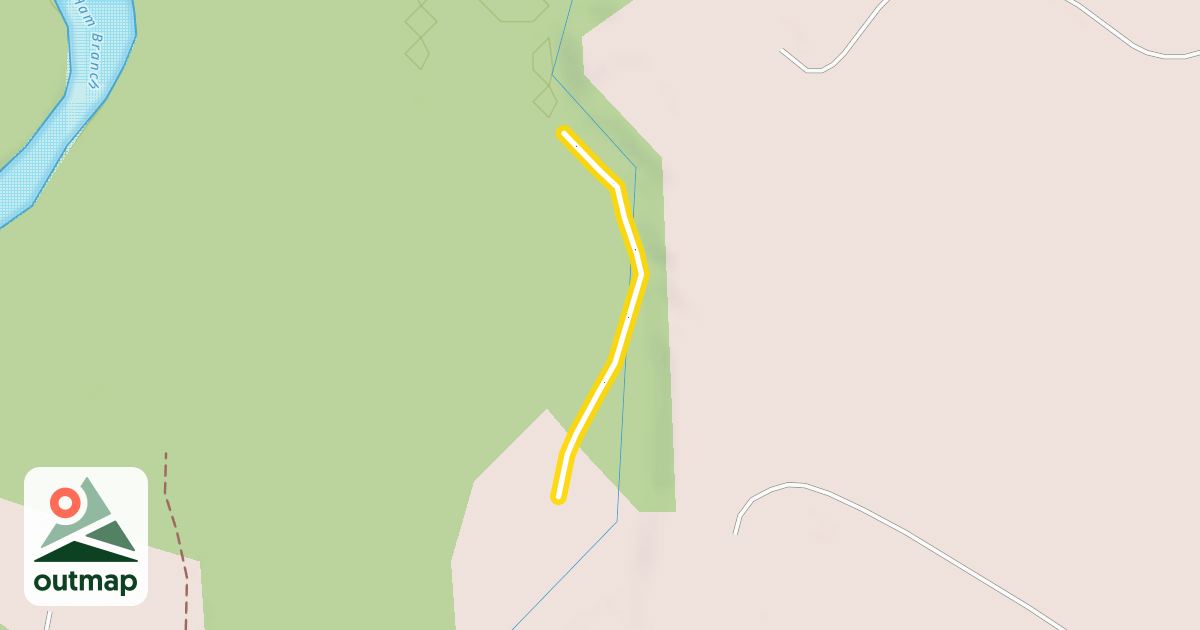 Map of Ham Branch Trail