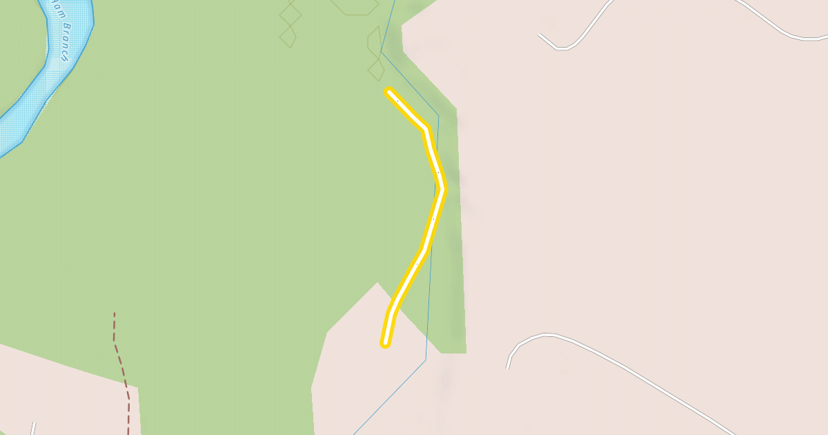 Map preview of Ham Branch Trail
