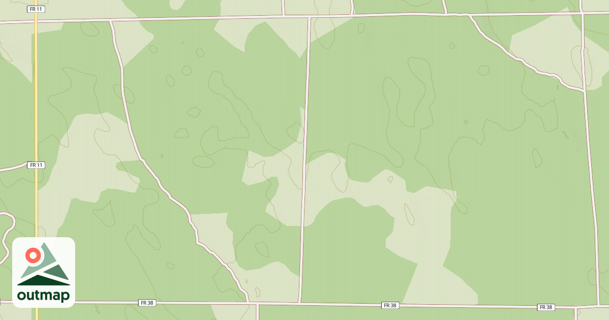 Map of USFS Motor Vehicle Use Map Roads {77EBD7E3-5DA1-4BE0-8B22-F4A68B32911A}