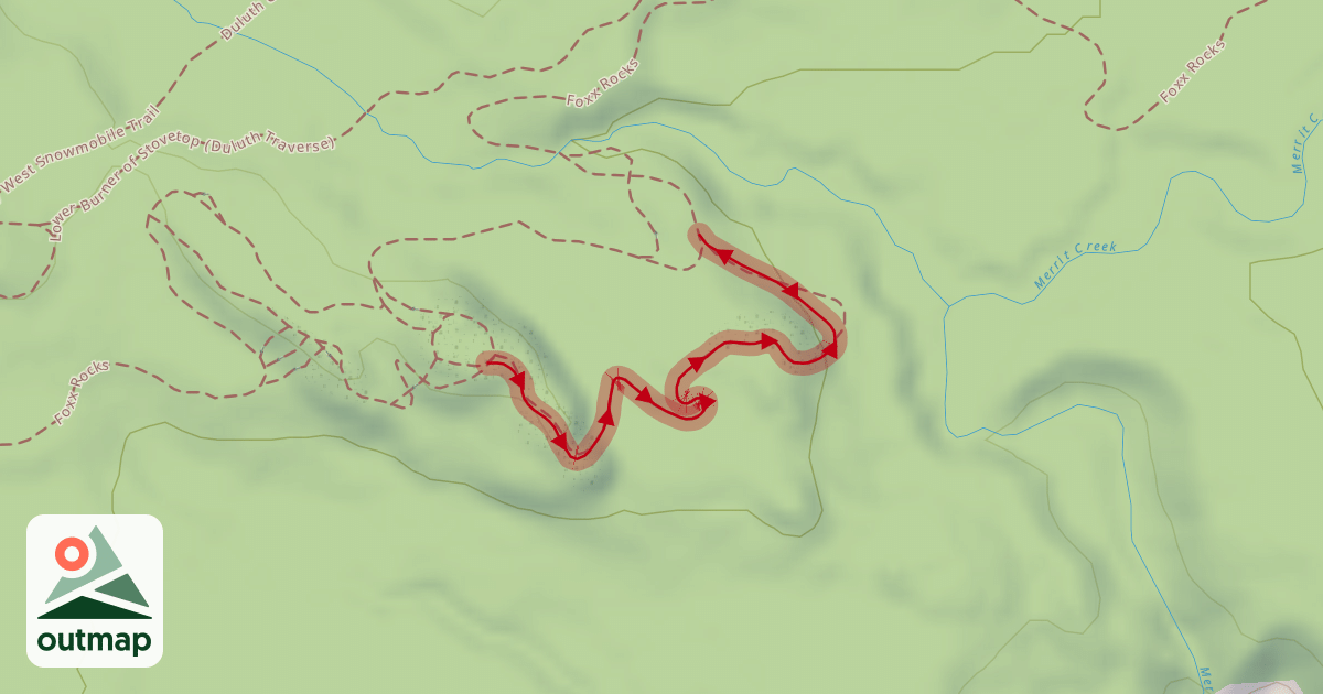 Map of Lumpy Divots