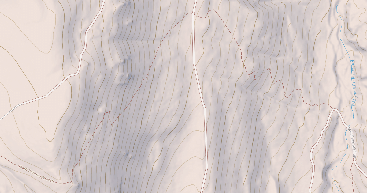 Map preview of Main Paintrock