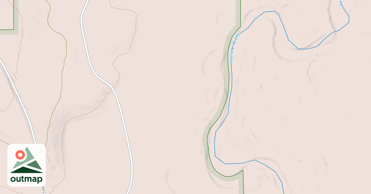 Map of RUN CREEK LANDIN ROAD