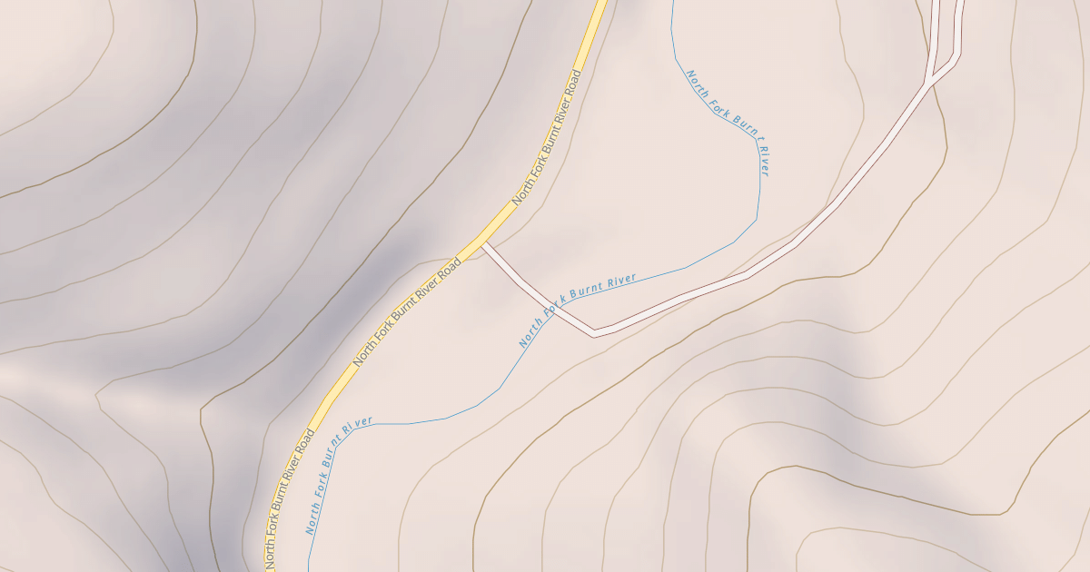 Map preview of USFS National Forest System Roads {1777E31F-59CB-4577-B4BC-3E8D39D0DA2A}