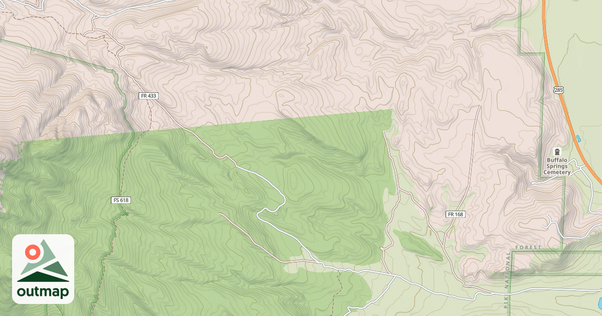 Map of PONY PARK