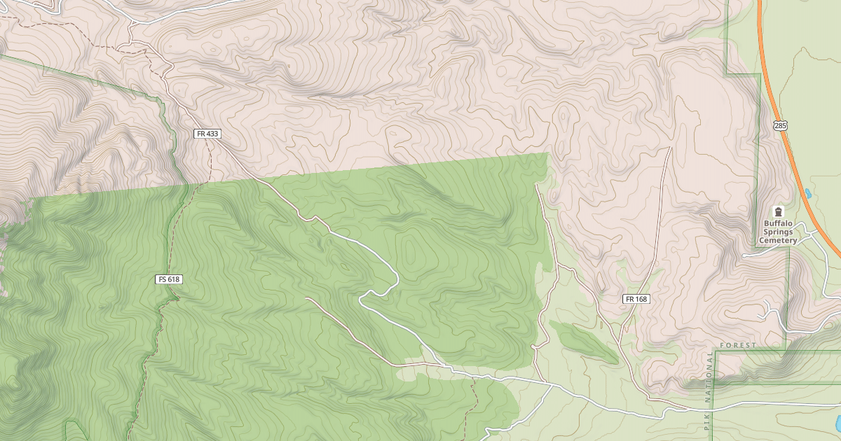 Map preview of PONY PARK