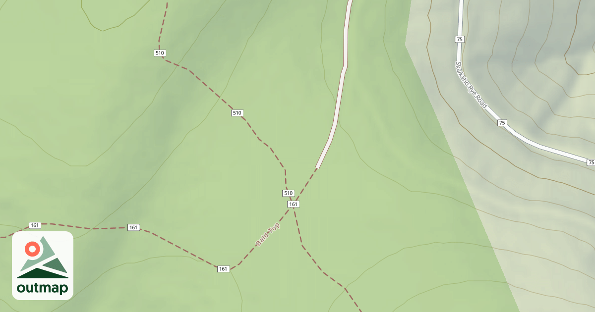 Map of (FDR) BALD TOP