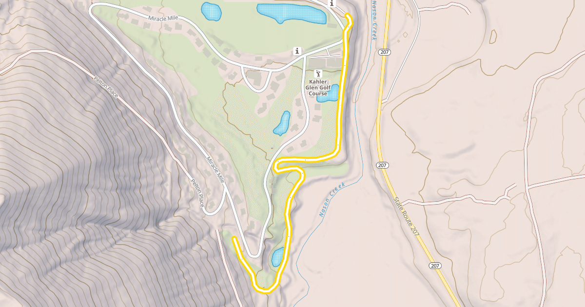 Map preview of Nason Ridge Connector
