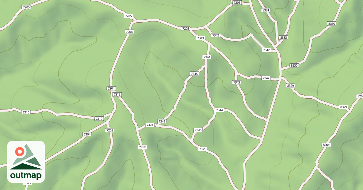 Map of USFS Motor Vehicle Use Map Trails 20015